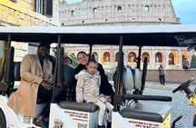 Rome Eco Golf Cart Hop on Hop off Experience