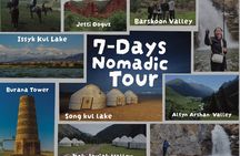 Issyk Kul, Song Kul & Ala kul Lakes & Altyn Arashan (7-Days Tour)
