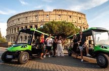 Rome Golf Cart Sunset Ride with Local Expert and Spritz