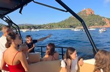 Esterel Calanques Boat Tour from Saint-Raphael 2.5 Hours