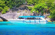 Phi Phi Islands Speedboat Tour with Snorkeling and Sunset Swim