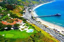 Malibu Mountain Top Helicopter Elopement with Wedding Ceremony