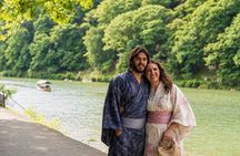 Arashiyama Bamboo Forest Kimono Photo Tour with Local Guide