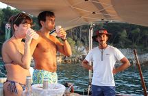Sunset Sailing Cruise with aperitif at the Island
