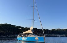 Antibes : Sailing boat trip with breakfast, snorkeling and paddle