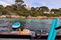 Antibes : Sailing boat trip with breakfast, snorkeling and paddle