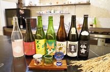 Osaka Sake Tasting & Takoyaki Cooking Experience