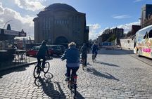Guided bike tour Hamburg with neat city bikes, cruisers, mountain bikes
