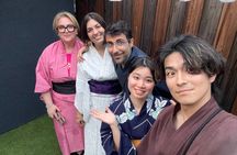 Kyoto Private Tea Ceremony Calligraphy and Kimono