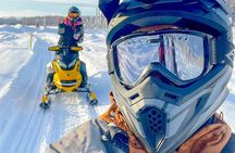 3 Hour Snowmobile Adventure Tour in Willow Alaska