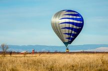 Hot Air Balloon Flight Over California's Yolo County