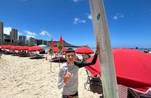 Surfing Lessons in Waikiki with Hawaii Firefighters