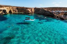 Malta Private Sunset Boat Tour to Blue Lagoon and Secret Spots