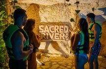 Sacred River at Night, Waterfall Pool + Surf & Turf Dinner