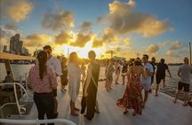 Cartagena Sunset Party Catamaran Open Bar and DJ