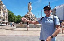 Montpellier guided tour, wine and delicacies