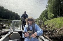 Guided Fishing Adventure On The Chena River By Boat