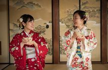 Kimono Tea Ceremony at Kyoto Maikoya, NISHIKI