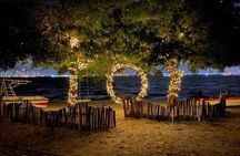 Private Island Dinner with Bonfire, DJ and Cartagena Skyline