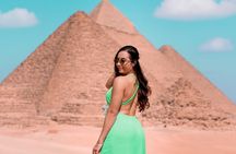 Giza Pyramids Photoshoot: Sphinx, Panoramic Spot, Horses & Camels