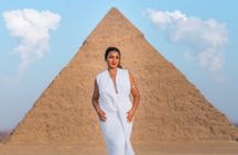 Giza Pyramids Photoshoot: Sphinx, Panoramic Spot, Horses & Camels