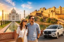 Taj Mahal Sunrise & Jaipur Highlights Private Day Tour from Delhi