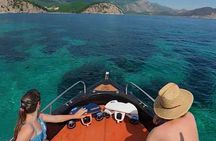 Explore Sveti Stefan and Queen Beach with Private Speedboat Tour
