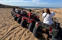 Agadir Quad Biking Adventure in Desert & Beach with Tea Break
