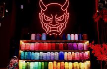 Kyoto:Craft Oni/Kitsune/Daruma rugs in a Tufting Atelier