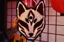 Kyoto:Craft Oni/Kitsune/Daruma rugs in a Tufting Atelier