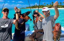 Shared bottom fishing with Beers and lunch!