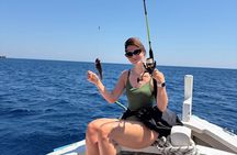 Rhodes Fishing Trip with BBQ and swimming