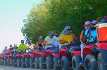 El Gouna Sunset Safari tour by Quad bike, Through The Dry Canyon, and Sand Dunes