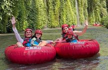 Ubud: Gorilla Cave ATV & Lazy River Tubing & Lunch Cretya Sunset