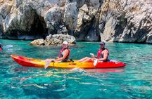Kayak Villajoyosa Coves Snorkel and Cliff Jump Tour
