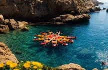 Kayak Villajoyosa Coves Snorkel and Cliff Jump Tour