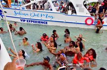 Go lit Punta Cana hip hop party boat with open Bar Live Dj
