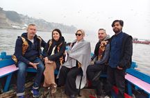 Full Day Private Varanasi Tour with AC Car Boat and Sarnath