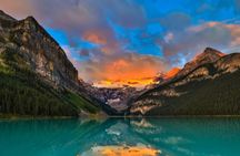 From Canmore/ Banff: Sunrise Moraine Lake and Lake Louise