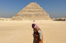Private Tour to Memphis Saqqara and Dahshur Pyramids from Cairo