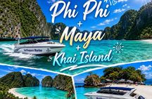Phi Phi-Maya-Khai Island : The Ultimate Island Tour by Speed Boat