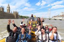 Speedboat Sightseeing: Embankment OR Westminster Pier -45 Minutes