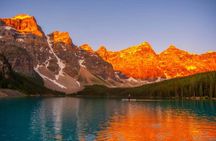 From Canmore/ Banff: Sunrise Moraine Lake and Lake Louise