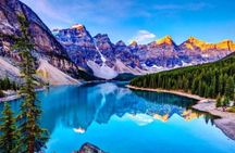 From Canmore/ Banff: Sunrise Moraine Lake and Lake Louise