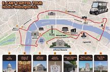 Washington DC's Monuments & US History Guided E-Cart Tour