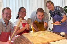 Osaka Handmade Udon, Tempura, Wagashi & Matcha Cooking Class