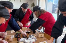 Osaka Local Market Tour with Box Sushi Making & Matcha Experience