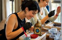 Moroccan Glass Mosaic Lamp Workshop with Tea and Pastries