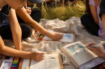Watercolor Painting Class in Rome with Local Artist