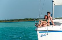 Private Sailboat Tour of the Seven Colors Lagoon in Bacalar